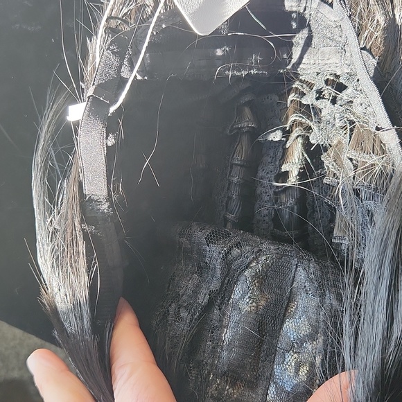 Mupul Wig ☆ 2 Braids w Bangs ☆ Black ☆ Wig ☆ Hair ☆ Cosplay, Theatre ☆ NEW in pk - Picture 14 of 17